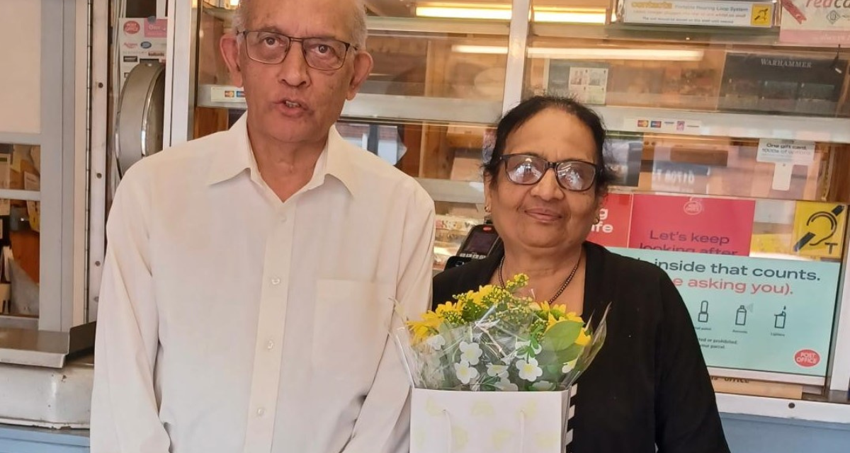 Couple to retire after 41 years running Romford Post Office