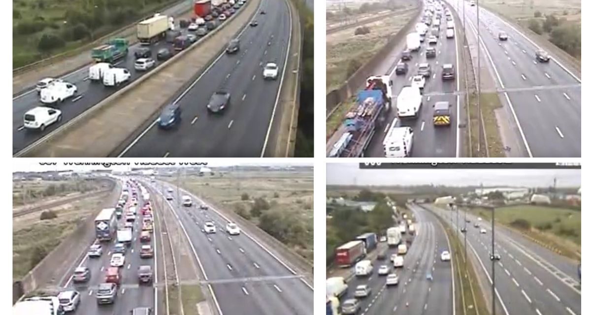 A13 queues of ‘over an hour’ after bridge crash near Rainham