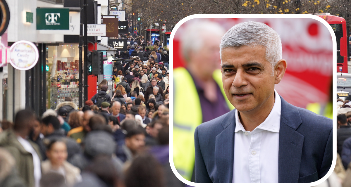 Khan urges people to avoid Oxford Street amid TikTok ‘nonsense’