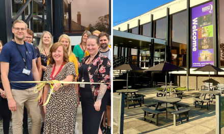 Queen's Theatre Hornchurch opens cafe outdoor seating area
