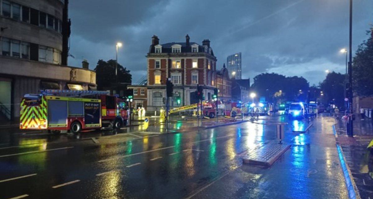 Bow fire: Huge blaze destroys flats at east London building