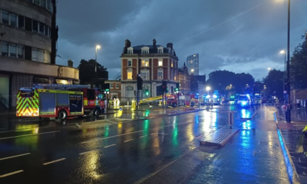Bow fire: Huge blaze destroys flats at east London building