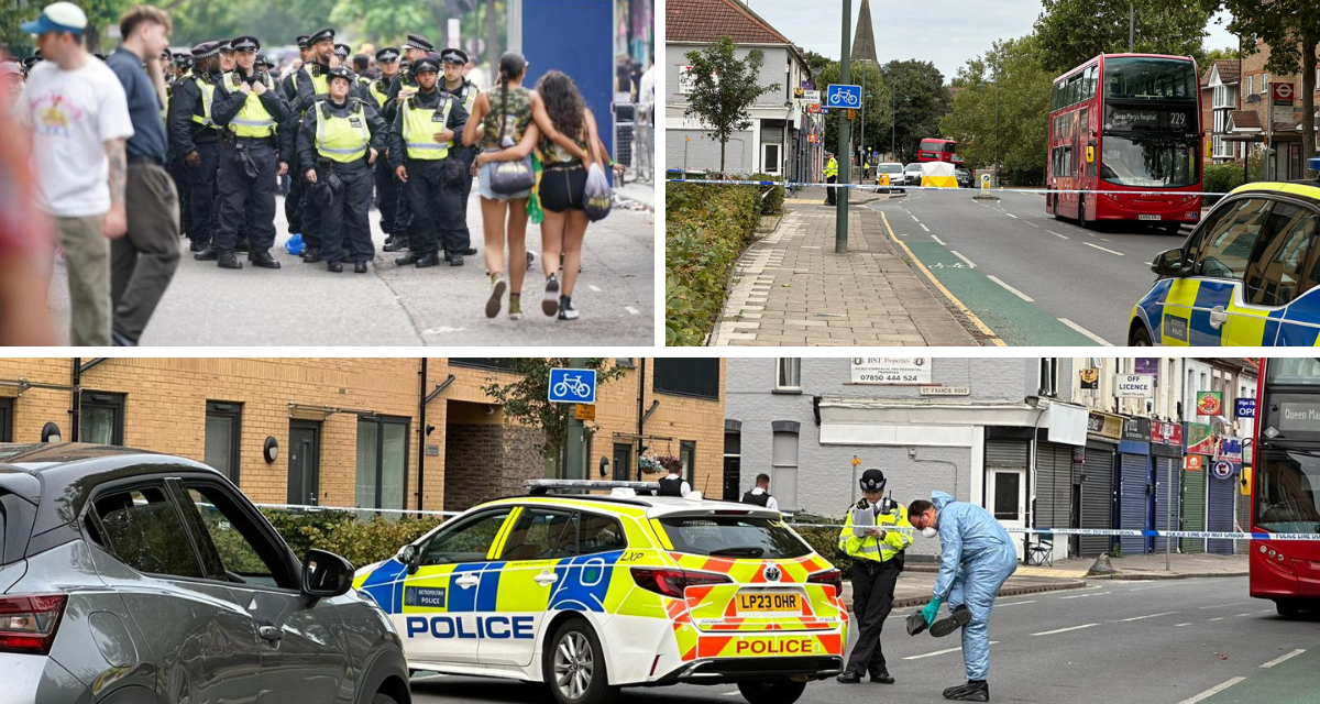 15 stabbed and one dead on bank holiday weekend in London