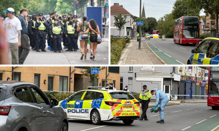 15 stabbed and one dead on bank holiday weekend in London