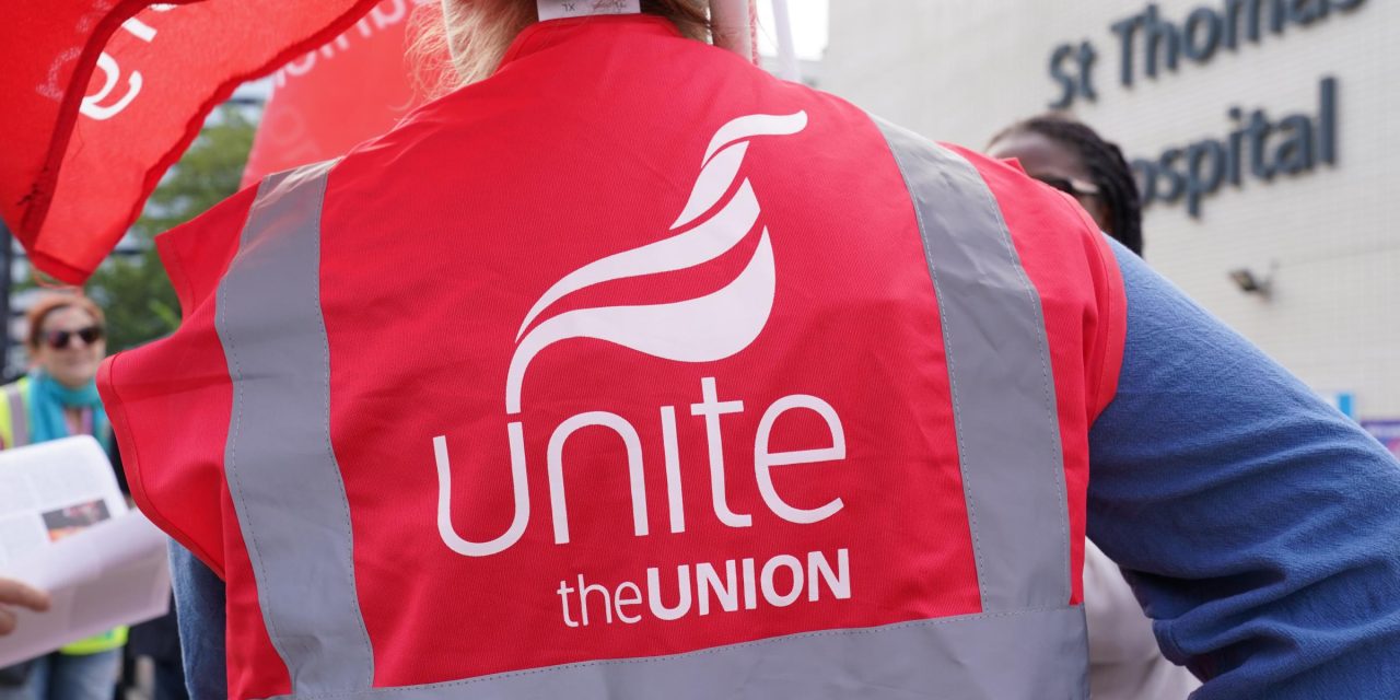 Unite announces strike action at east London hospitals