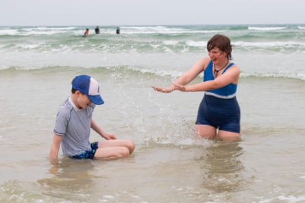 ‘It’s more February than August’: holidaymakers sit out storm in Cornwall | Cornwall