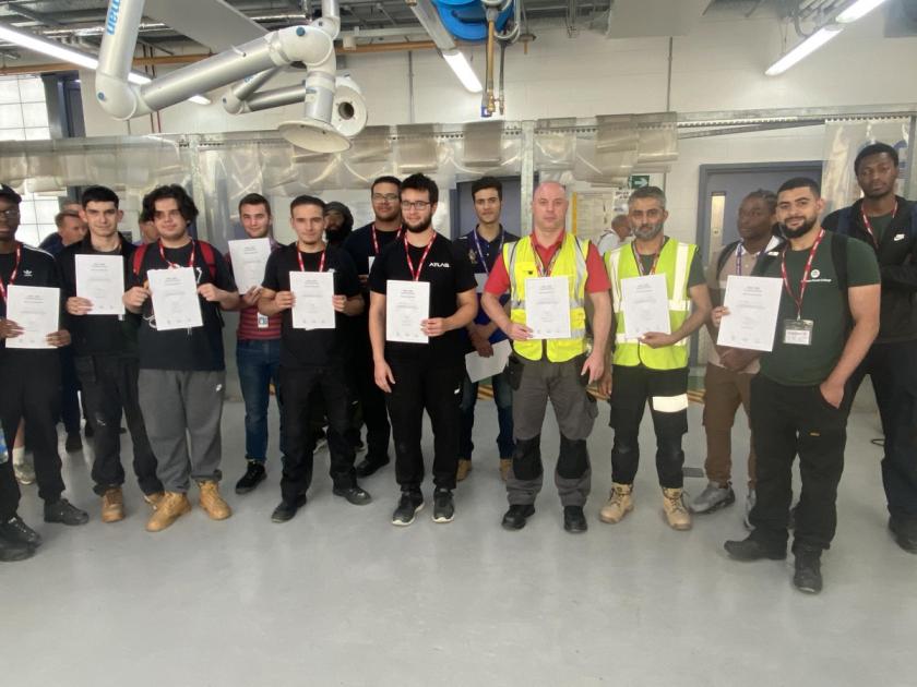 Waltham Forest College plumbing student swoops top prize