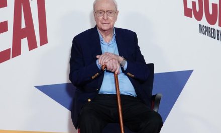 Sir Michael Caine makes rare public appearance at age 90