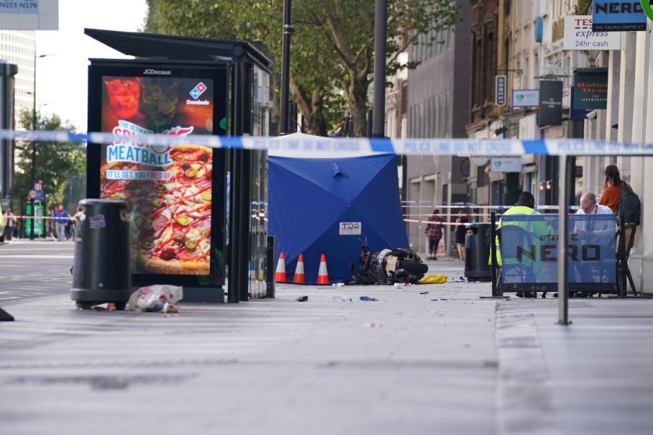 Teen dies in Tottenham Court Road police chase crash