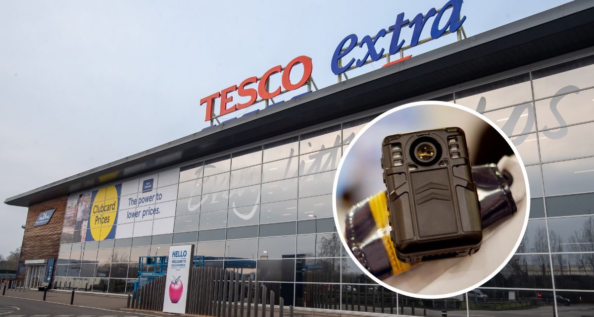 Tesco staff offered body cameras after rise in crime