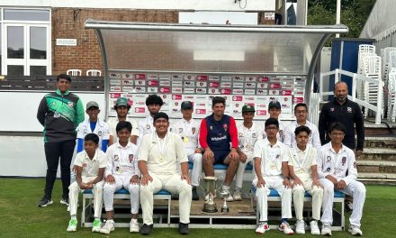 Ilford youngsters celebrate Sir Alastair Cook Cup success