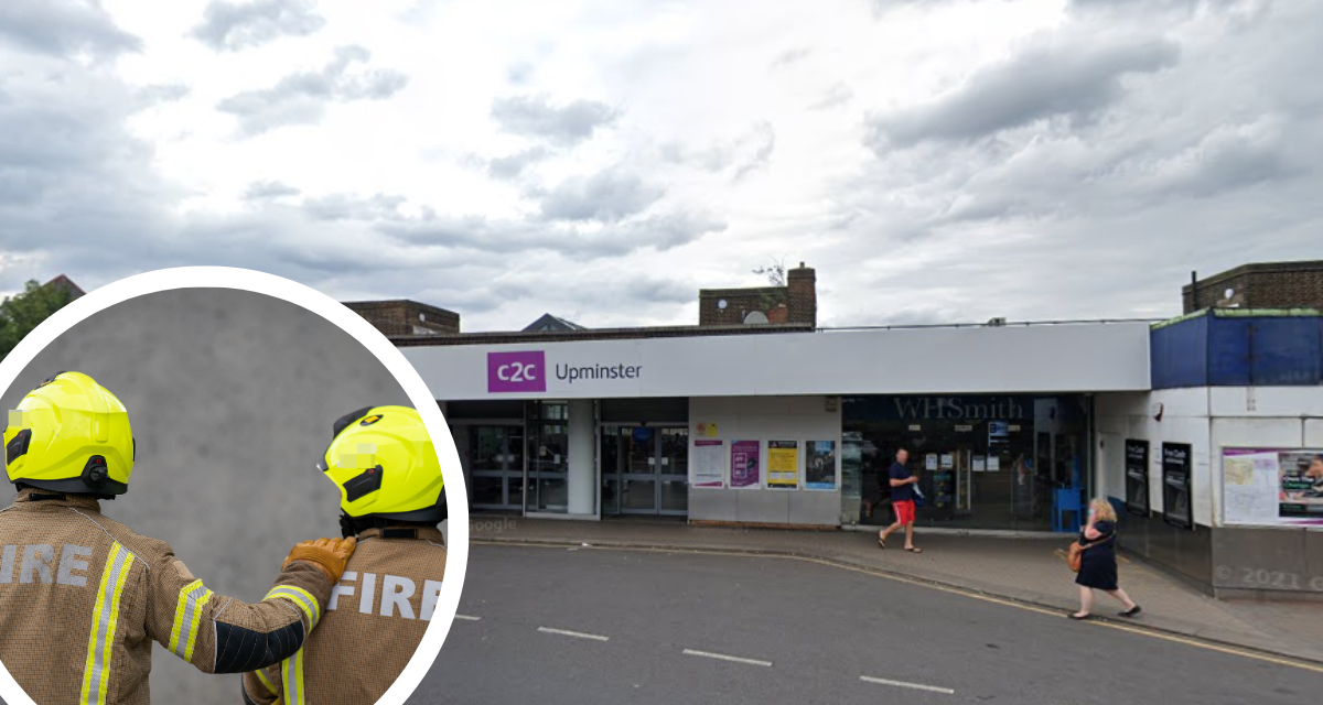 Fire at Upminster train station disrupts rush hour services