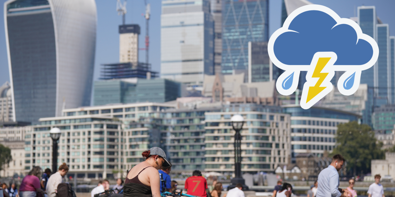 London Weather: Thunder and rain to end September heatwave