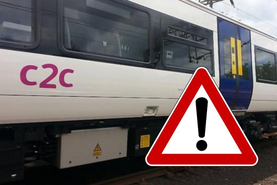 c2c apologises for delays to east London commuters