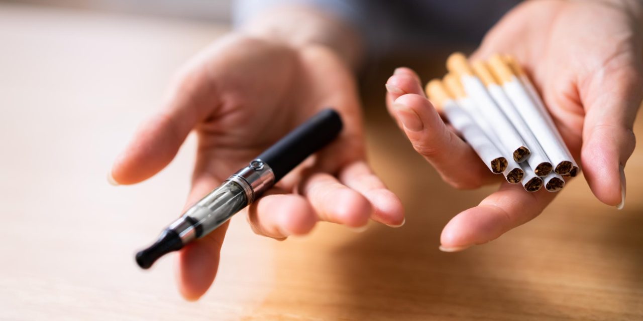 Is vaping worse than smoking cigarettes and are there benefits?
