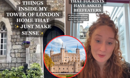 TikTok star shares what living in the Tower of London is like