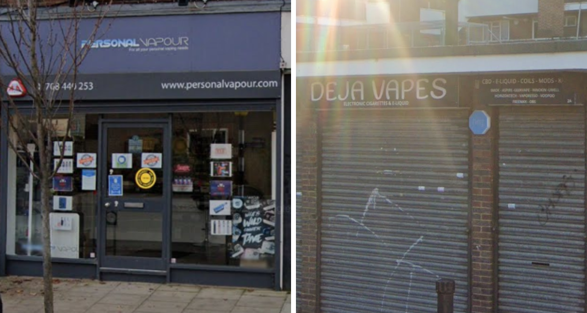 Romford stores clash over potential ban on disposable vapes