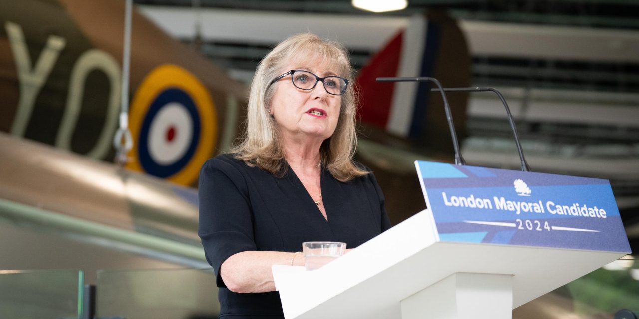 Susan Hall ‘unfit’ to be London mayor, Hope Not Hate says