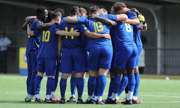 Romford boss Dan Spinks happy despite draw at White Ensign