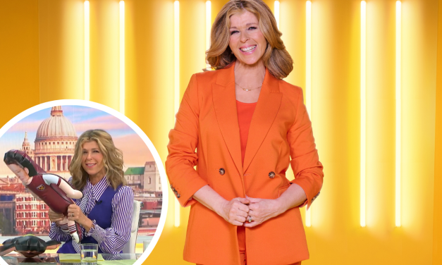 Kate Garraway avoids blowing into Ben’s bottom on GMB
