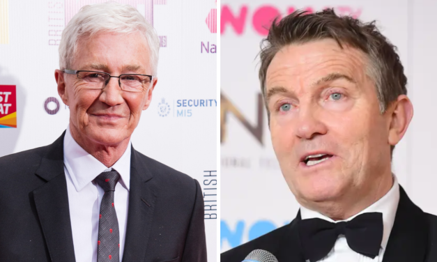 Bradley Walsh pays tribute to ex Blankety Blank host Paul O’Grady