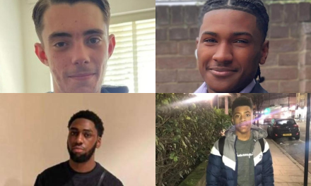 The number of teens killed in London this year