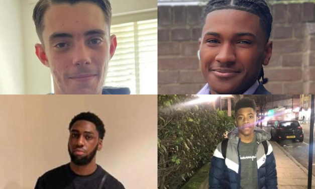 The number of teens killed in London this year