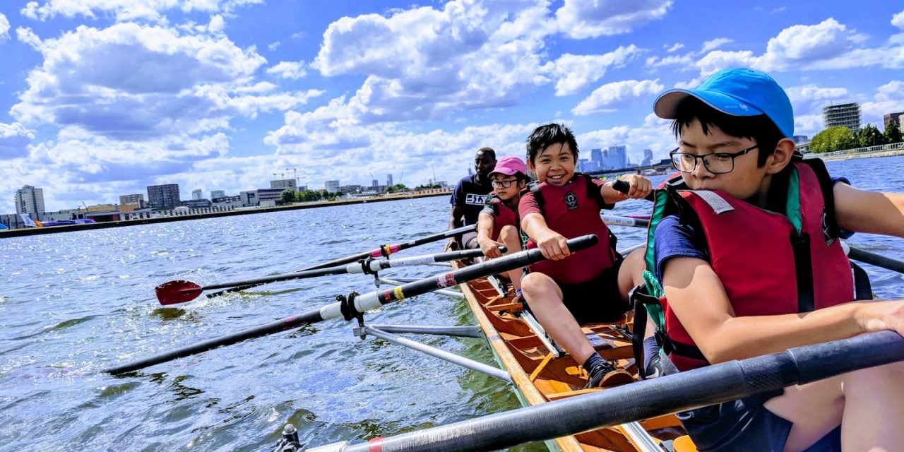 London youngsters boosted by Active Row scheme study shows