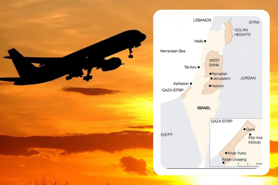 Two flights with British nationals on have left Israel