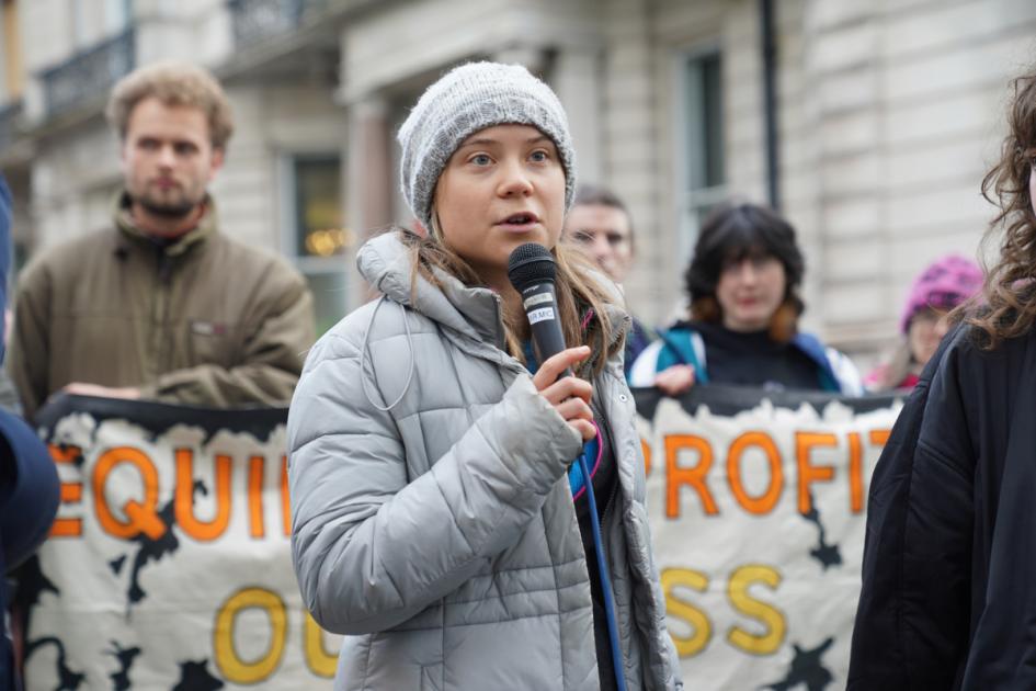 Greta Thunberg detained by police outside London hotel