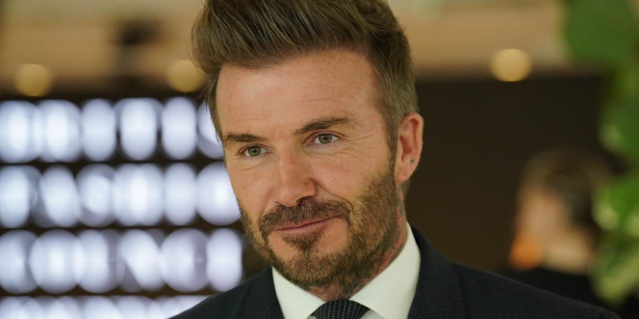 When and why did David Beckham retire from football?