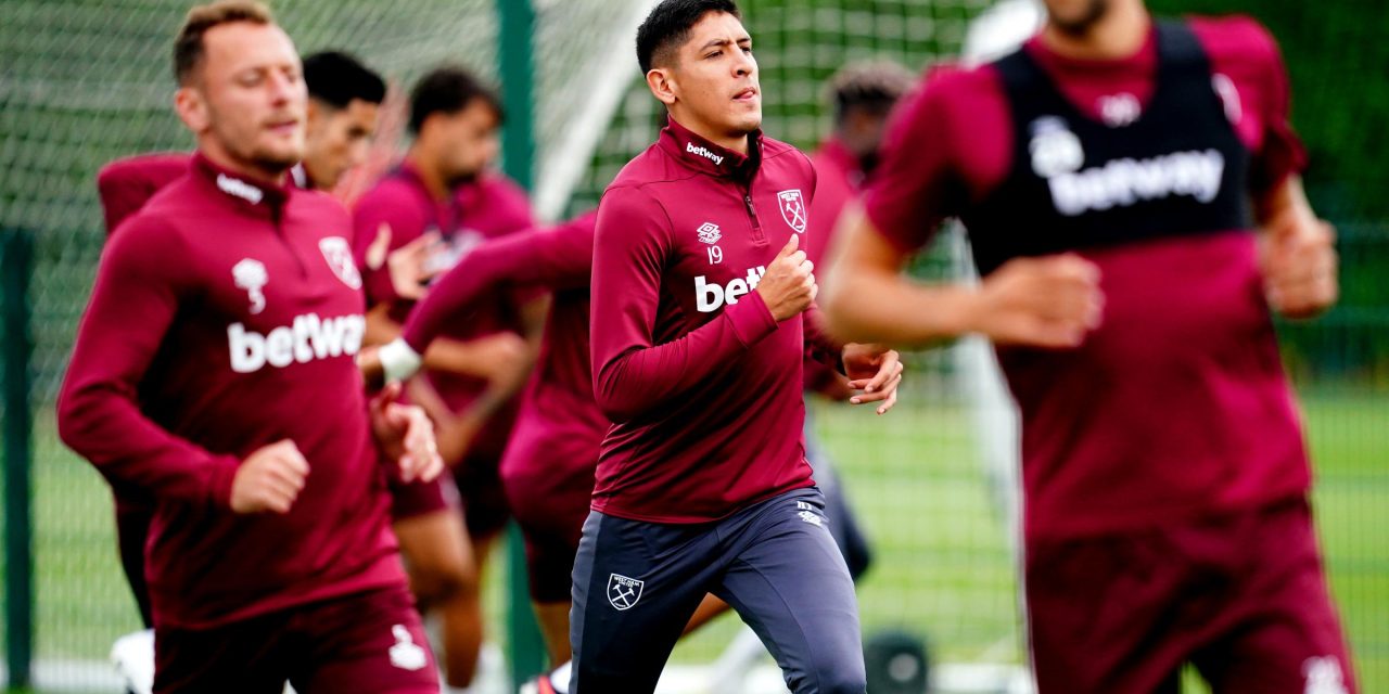 West Ham United’s Edson Alvarez feeling no pressure