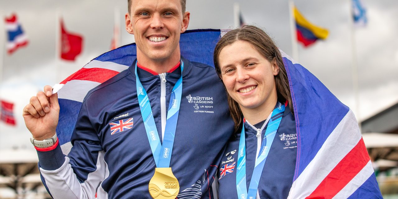 GB paddlers strike gold at home World Championships