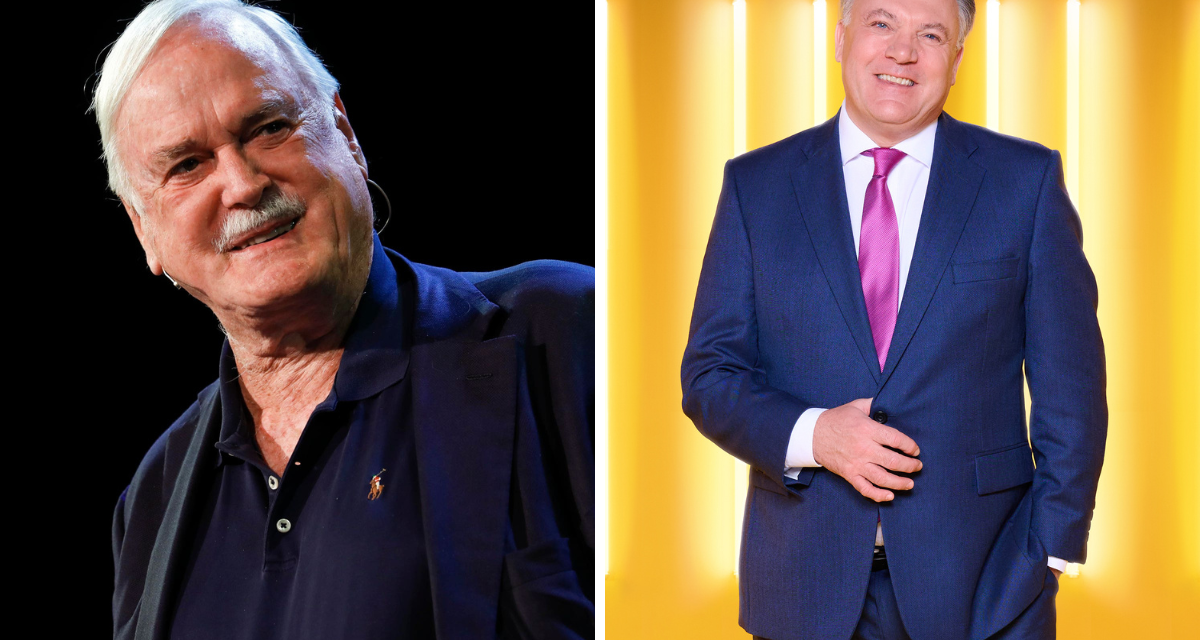 John Cleese tells GMB presenter Ed Balls to shut up