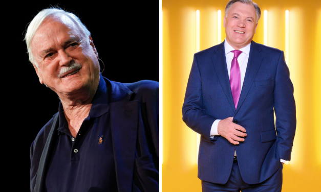 John Cleese tells GMB presenter Ed Balls to shut up