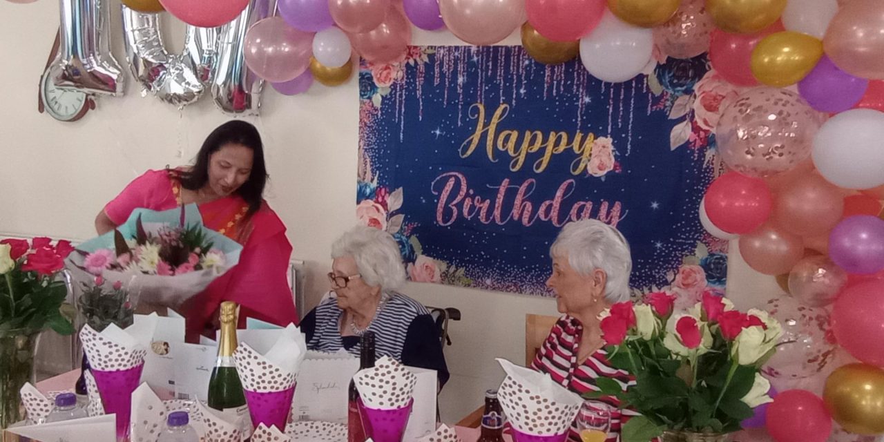 Ilford care home resident celebrates 107th birthday