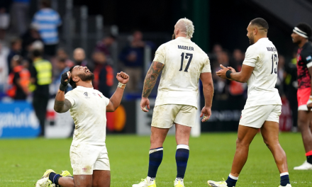 England’s win over Fiji secures Rugby World Cup semi-final spot