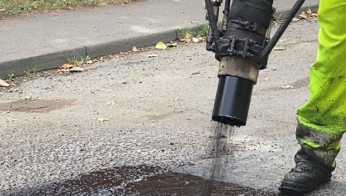 Redbridge Council trials ‘rapid’ pothole fix machine