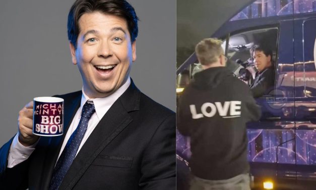 Michael McIntyre spotted in McCafferty’s bar in Seven Kings