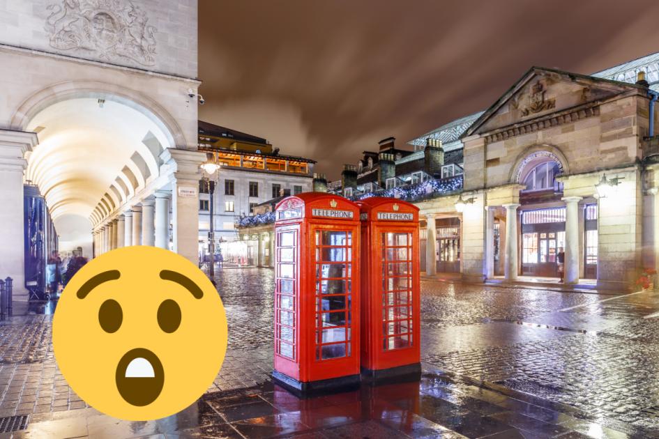 Covent Garden reviews sees tourists left petrified