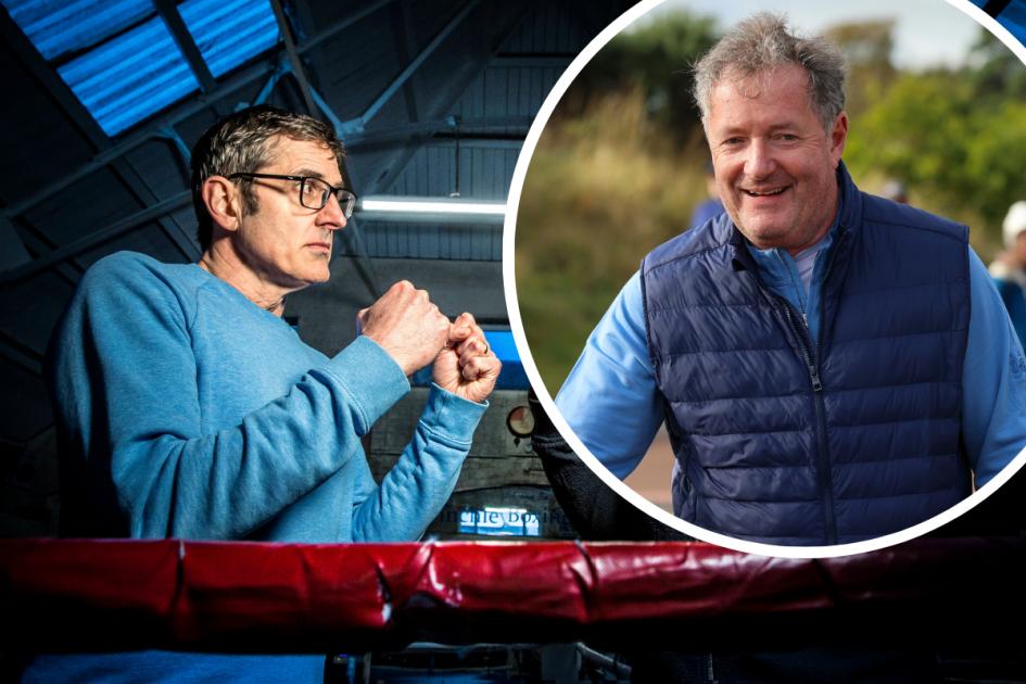 Piers Morgan calls out Louis Theroux for boxing match