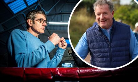 Piers Morgan calls out Louis Theroux for boxing match