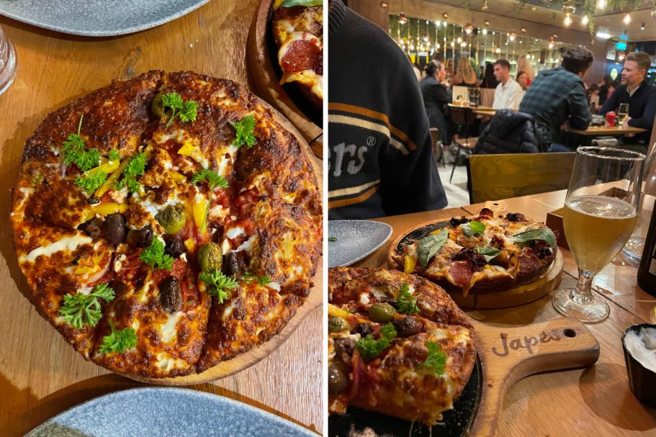 I tried the new London-style pizza at Japes in Soho