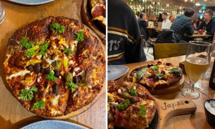 I tried the new London-style pizza at Japes in Soho