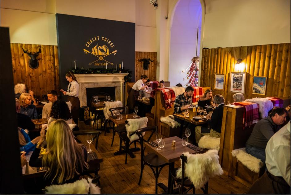Alpine-inspired pop up restaurant at Somerset House now open
