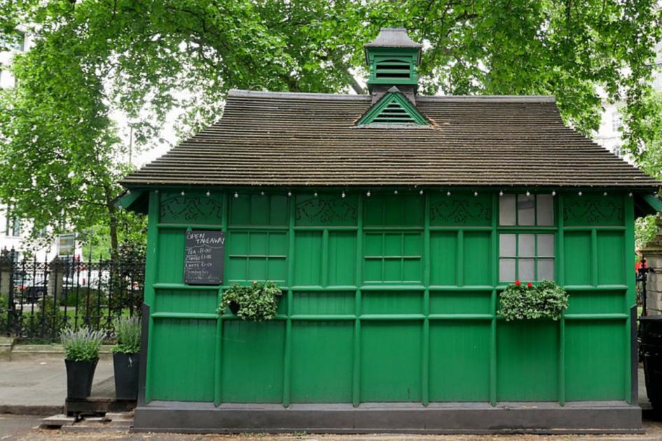 What are London green huts used for? The cabbie’s hut history