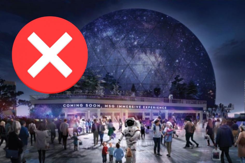 MSG Sphere events venue blocked by London mayor Sadiq Khan
