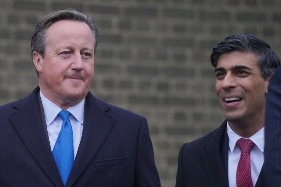 Why has David Cameron been made a Lord by Rishi Sunak?