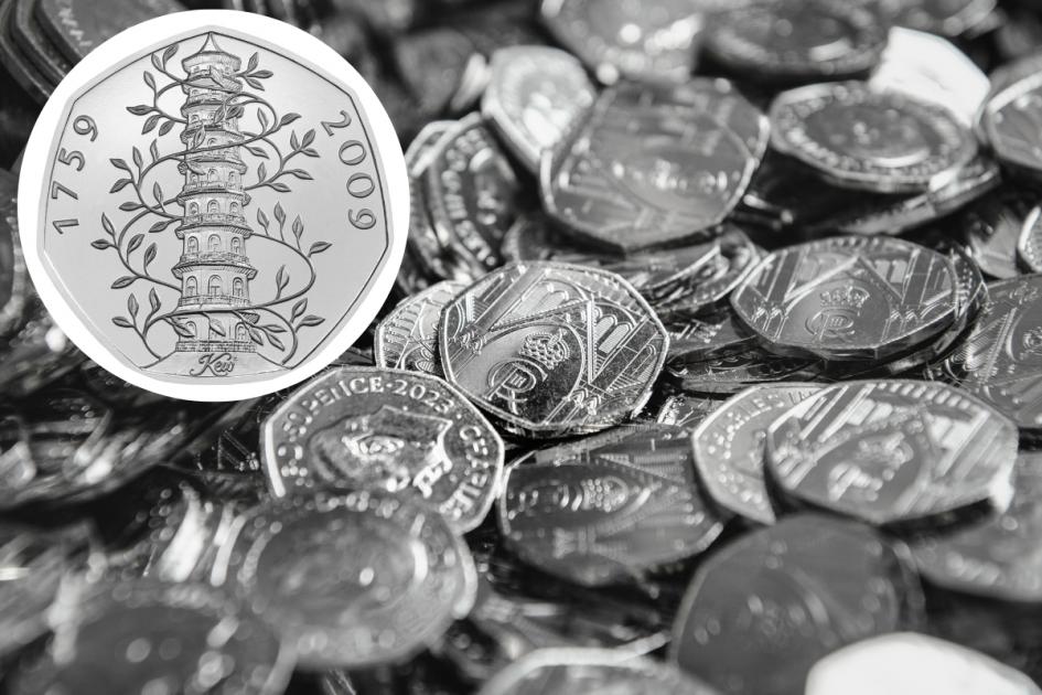 Royal Mint’s rarest 50p coin sells on eBay for £195