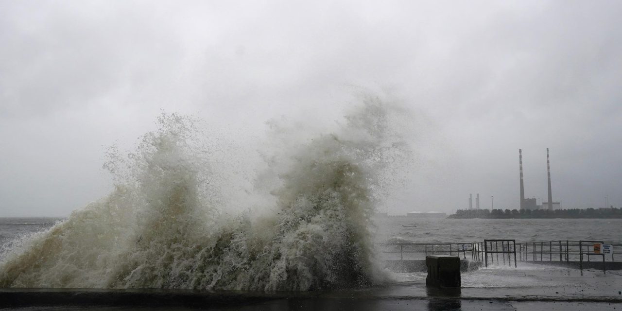 Who named Storm Ciarán and what is its pronunciation?